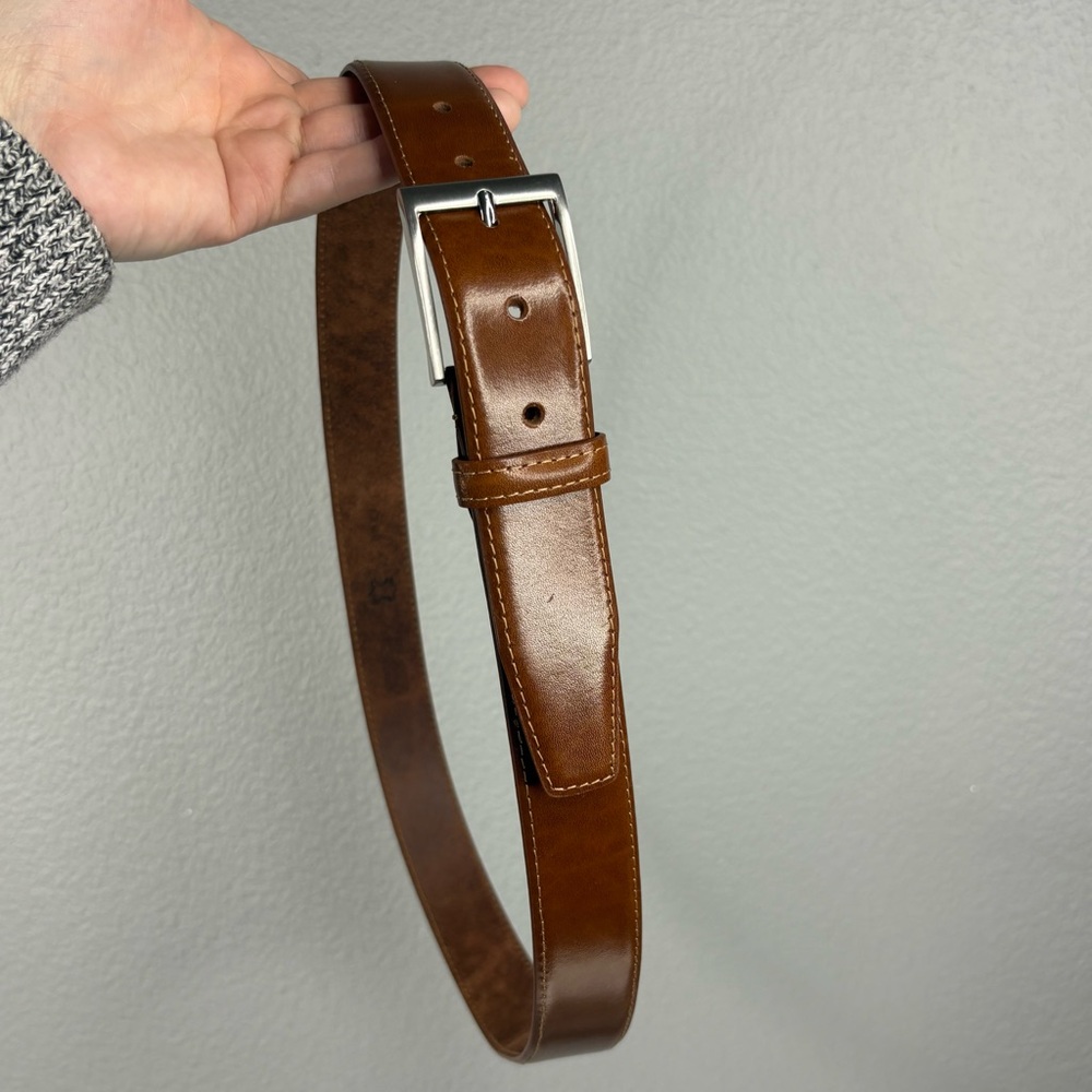 Lindenmann Warm Brown Genuine Leather Belt